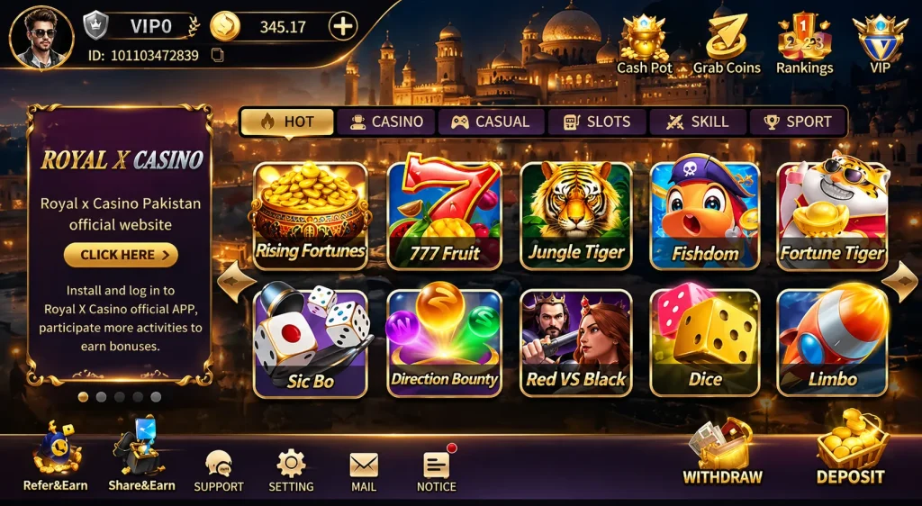 royal x casino