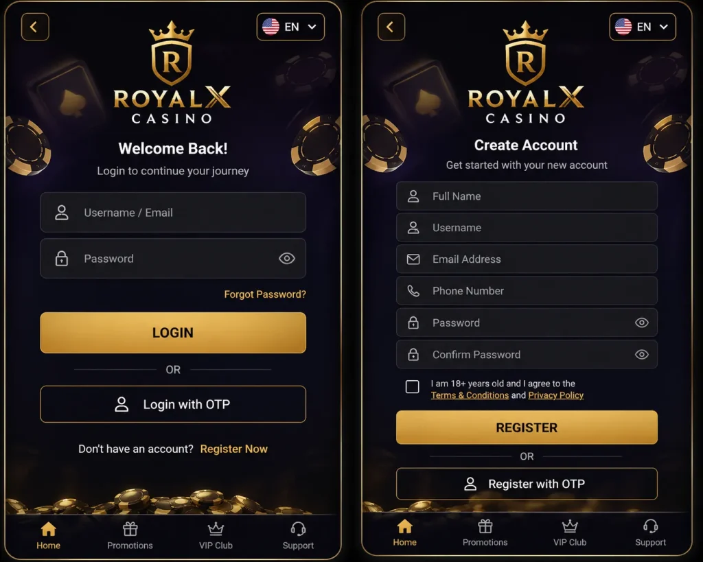 royal x casino
