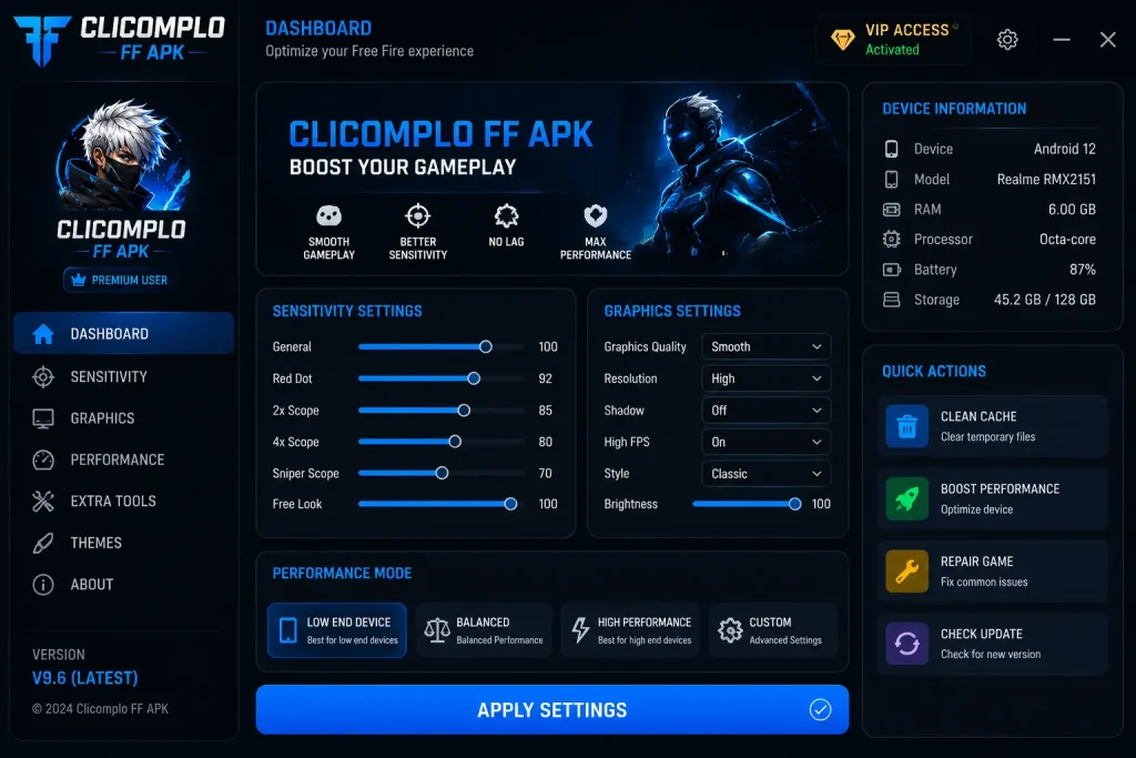 Clicomplo FF APK