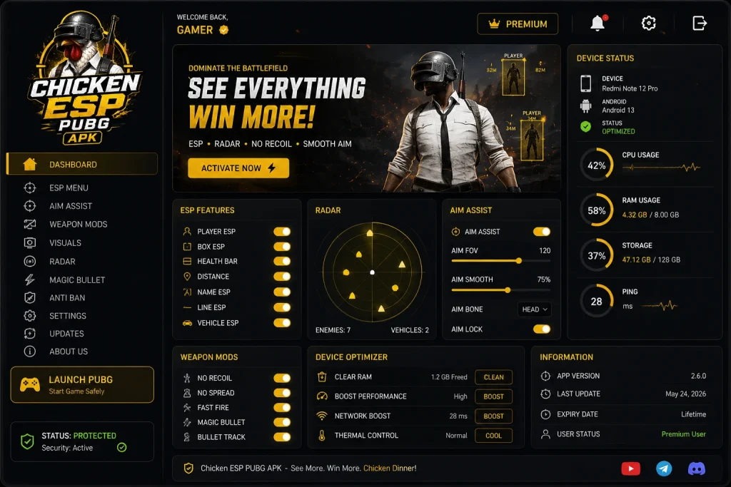 chicken esp pubg