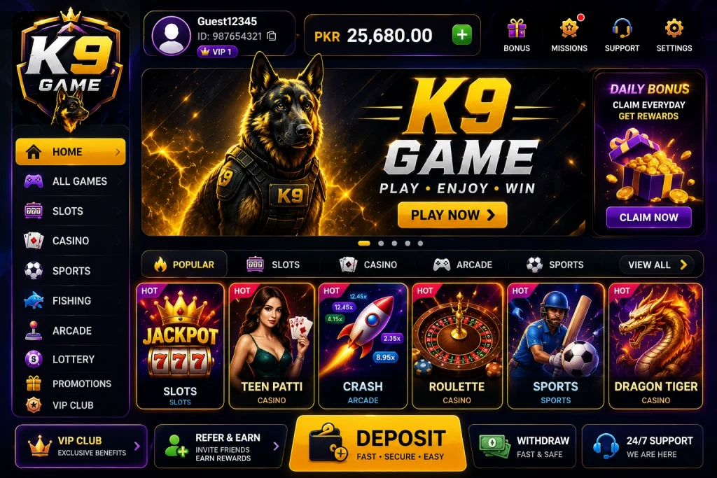 k9 game