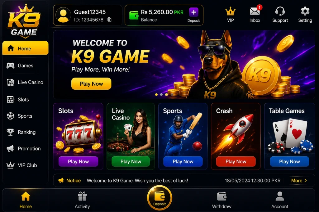 k9 game