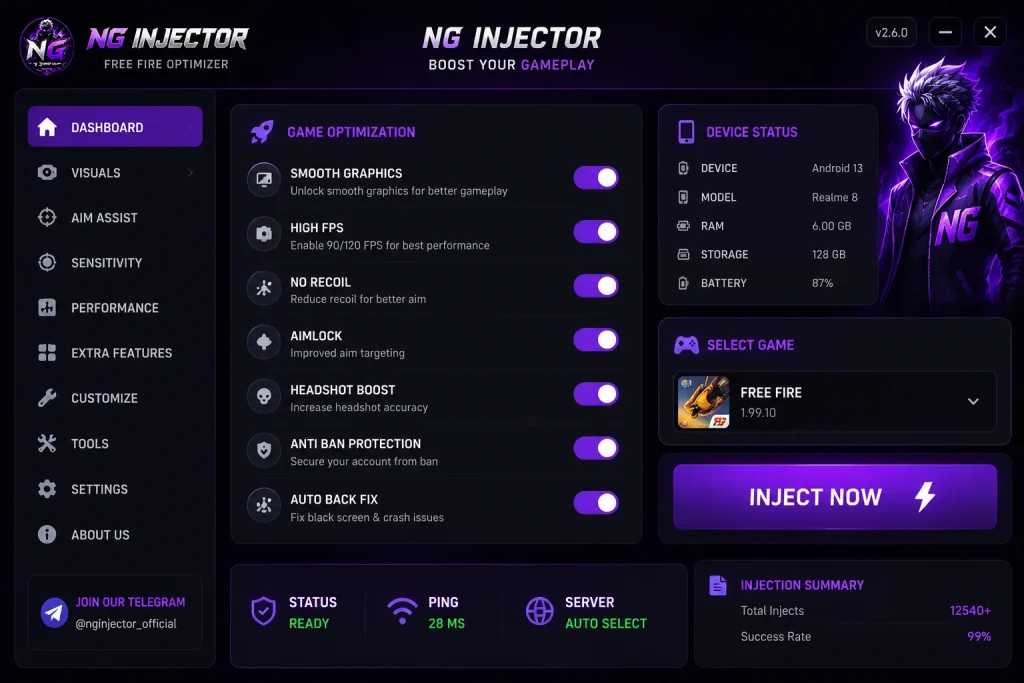 NG injector