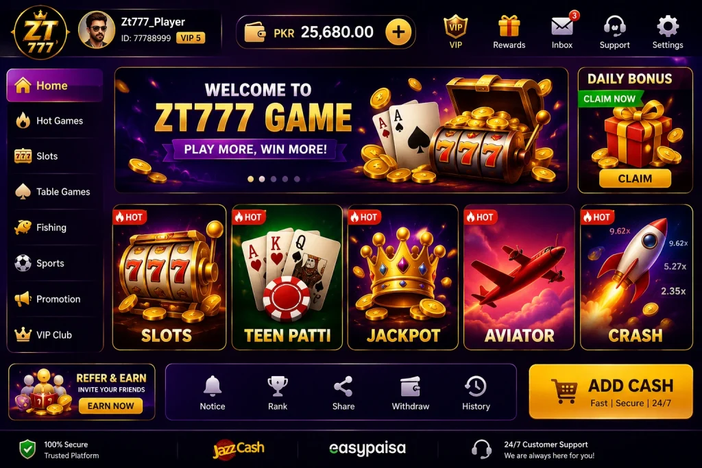 zt777 game