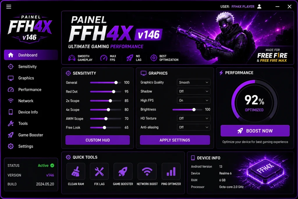 painel ffh4x 